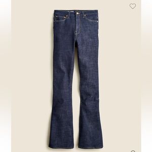 J. Crew Dark Indigo Skinny Flare Jeans Womens Size 30